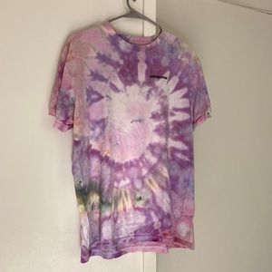 Patagonia organic cotton t shirt tie dye